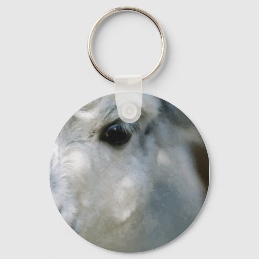 Lama Schlüsselanhänger (Vorderseite)