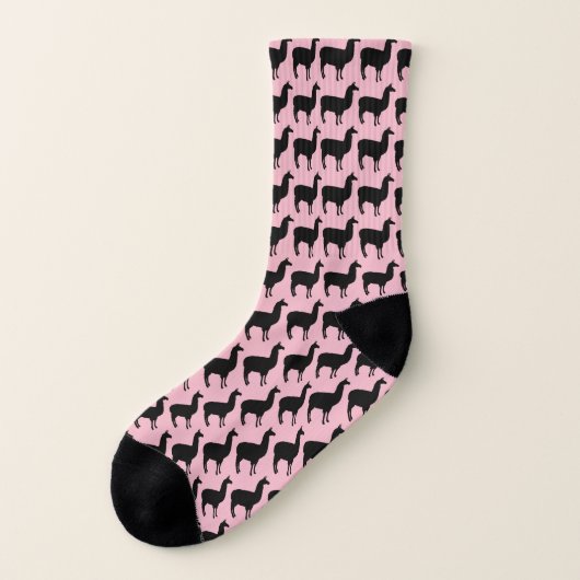 Lama-Socken Socken (Links - Außen)