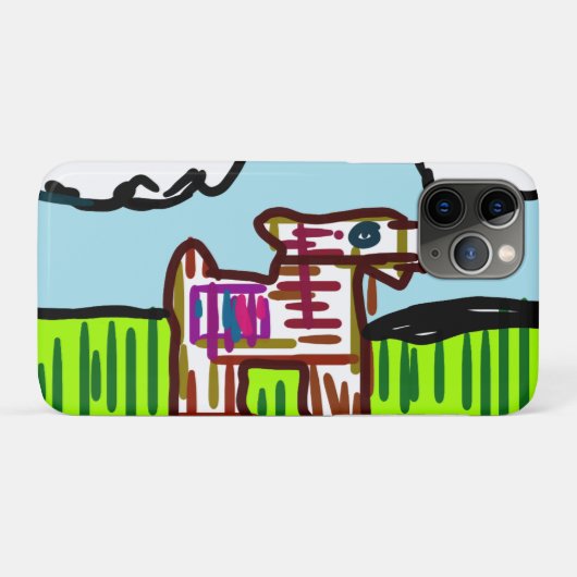 Lama-Spaß Case-Mate iPhone Hülle (Rückseite (Horizontal))