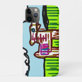 Lama-Spaß Case-Mate iPhone Hülle (Rückseite)
