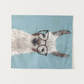 Lama-Spezifikt. - Übergroße Gläser Wandteppich (Vorderseite (Horizontal))