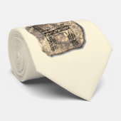 Lama-Stein Krawatte (Gerollt)