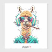 Lama Sticker, schöne klassische Sticker (Blatt)