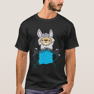 Lama Strickhandwerk Häkeln Hobby Tierliebhaber T-Shirt