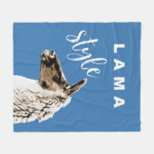 Lama Style Fleecedecke (Vorderseite (Horizontal))