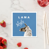 Lama Style Serviette (Beispiel)