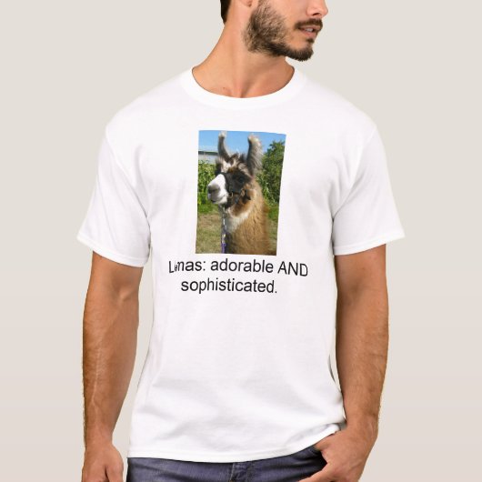 Lama-T - Shirt (Vorderseite)