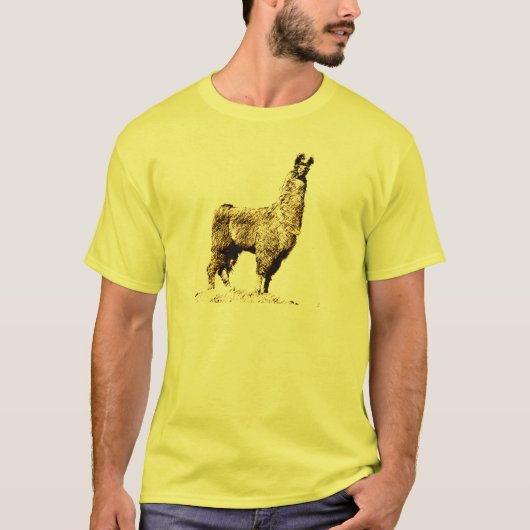 Lama T-Shirt (Vorderseite)