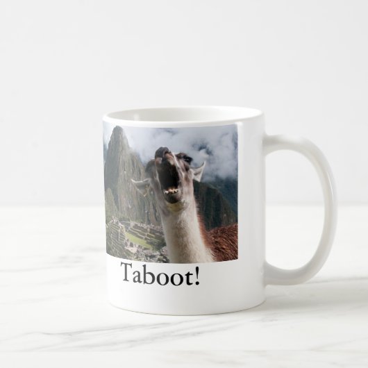 Lama Taboot! Tasse (Rechts)