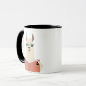 Lama-Tassen Tasse (Vorderseite Links)