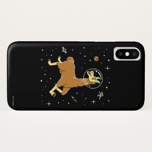 Lama-Tiere im Weltraum Case-Mate iPhone Hülle (Rückseite (Horizontal))