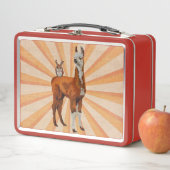 LAMA-U. GEWEIH-EULE METALL BROTDOSE (Beispiel)