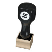 Lama- und Blume-Portrait, Gummistempel (Stempel)