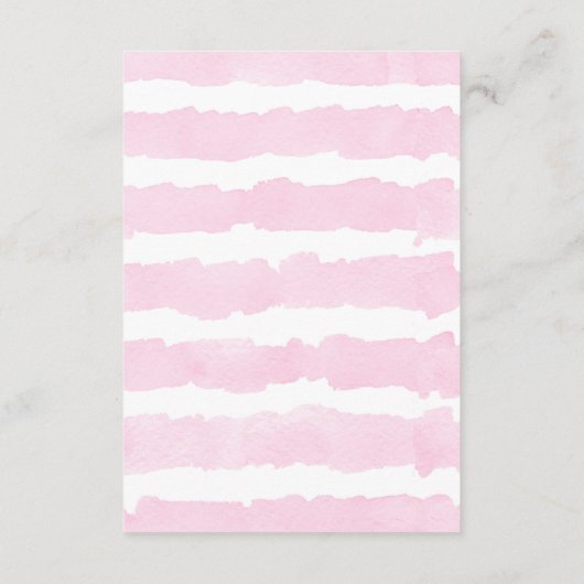 Lama und Kaktus Buch Anfrage Mädchen Dusche Begleitkarte (Rückseite)