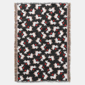 Lama-Verrücktheit Decke (Vorderseite Vertikal)