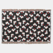 Lama-Verrücktheit Decke (Vorderseite)