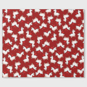 Lama-Verrücktheit Geschenkpapier (Flach)