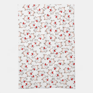 Lama-Verrücktheit Küchentuch