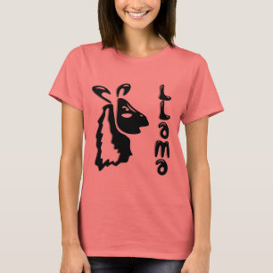 Lama-Warnungs-T-Shirt T-Shirt