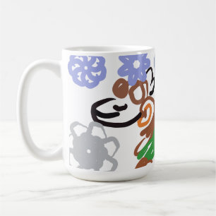 Lama-Winter Kaffeetasse