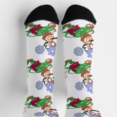 Lama-Winter  Socken (Oben)