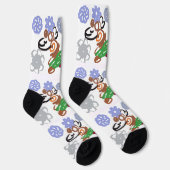 Lama-Winter  Socken (Rechts)
