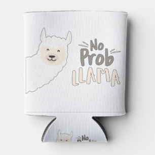 Lama-Wortspiel, kein Problema Wortspiel, kein Dosenkühler