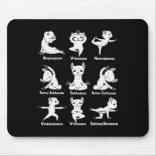 Lama Yoga - Lustige Alpaka Sportgymnastik Yoga Gi Mousepad