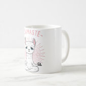 Lama Yoga Namaste T-Shirt Pilates Yoga Alpaka Love Kaffeetasse (VorderseiteRechts)