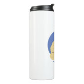 Lama Yoga Pose Thermosbecher (Nach links gedreht)