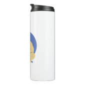 Lama Yoga Pose Thermosbecher (Nach rechts gedreht)