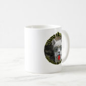 Lama-Zitat Kaffeetasse (VorderseiteRechts)