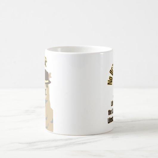 Lama-Zitat Kaffeetasse (Mittel)