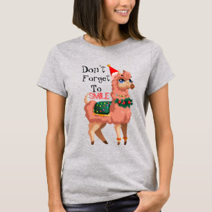 Lama zu Weihnachten T-Shirt