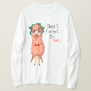 Lama zu Weihnachten T-Shirt