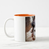 Lama Zweifarbige Tasse (Links)