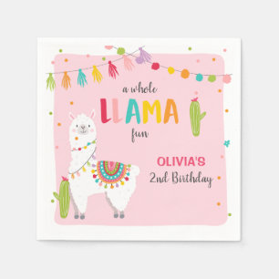 Lamageburtstag Serviette