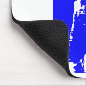 Lamakopf im Marineblau Mousepad (Ecke)
