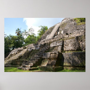Lamanai, Belize-Postkarte Poster