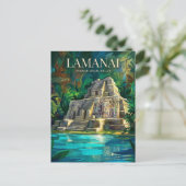 Lamanai-Maya-Ruinen Belize Postkarte (Stehend Vorderseite)