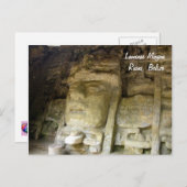 Lamanai Mayan Ruins, Belize Postkarte (Vorne/Hinten)