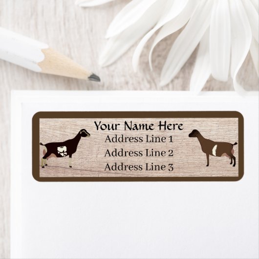 LaMancha Dairy Goat Rücksendeadresse (Insitu)