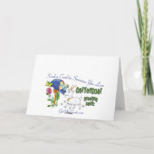 LaMancha Goat Holiday Weihnachten (Rückseite)