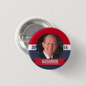 LAMAR ALEXANDER KAMPAGNE BUTTON (Vorne & Hinten)