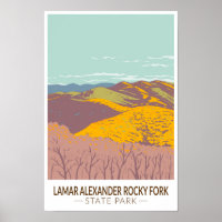 Lamar Alexander Rocky Fork Staat Park Tennessee
