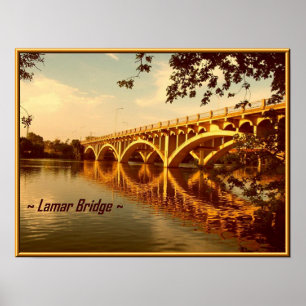 Lamar Bridge Poster