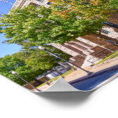 Lamar County Courthouse, Paris, Texas Poster (Ecke)