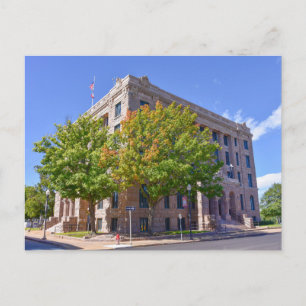 Lamar County Courthouse, Paris, Texas Postkarte