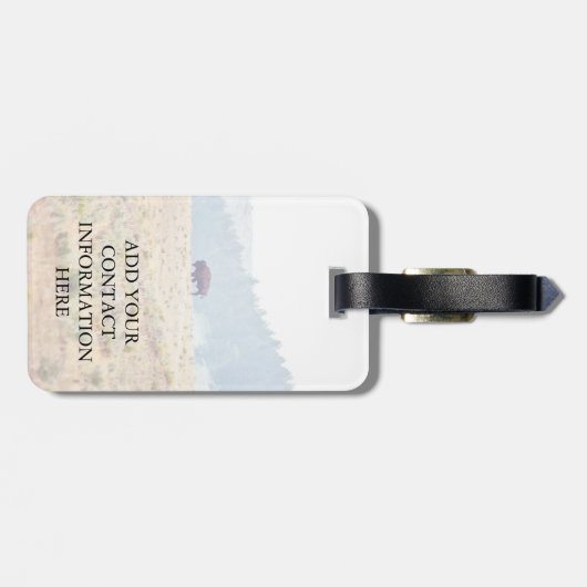 Lamar Gepäckanhänger (Rückseite horizontal)