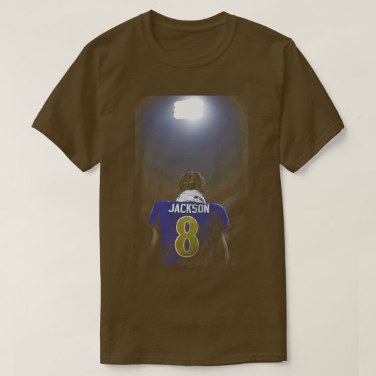 Lamar Jackson 1 T-Shirt (Design vorne)
